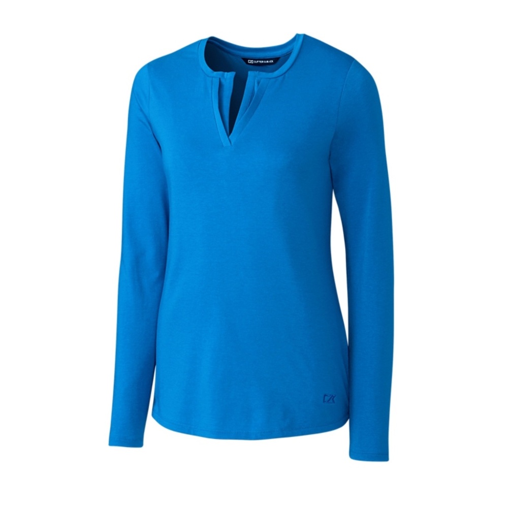 Cutter & Buck Long Sleeve Women's V-Neck Shirt